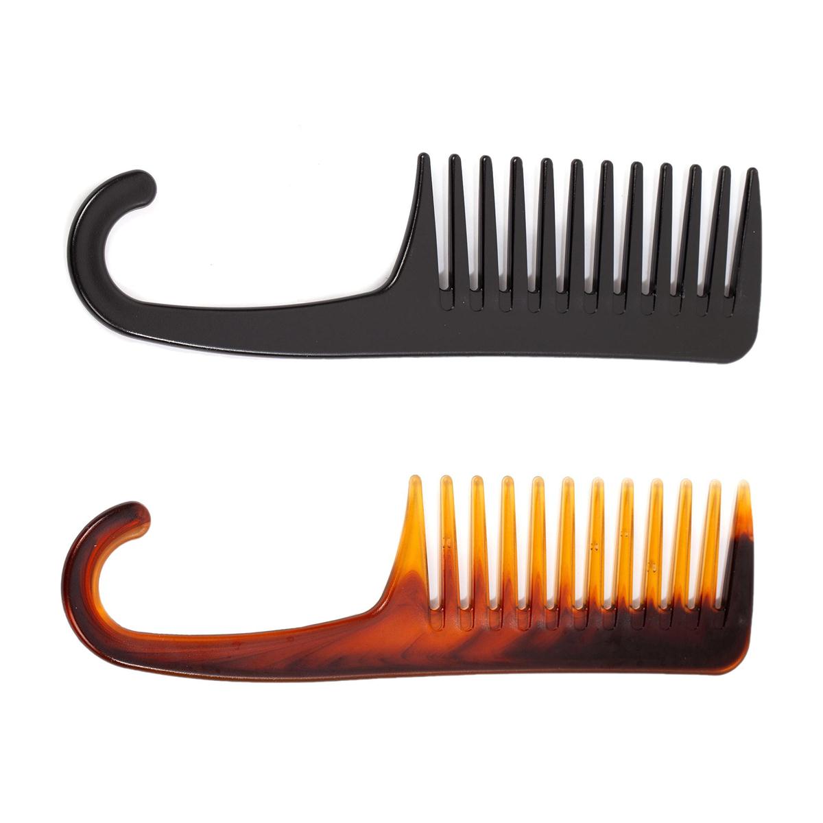 Bodico Shower Hanging Wide Tooth Comb, 2 col., b/c(HZ)