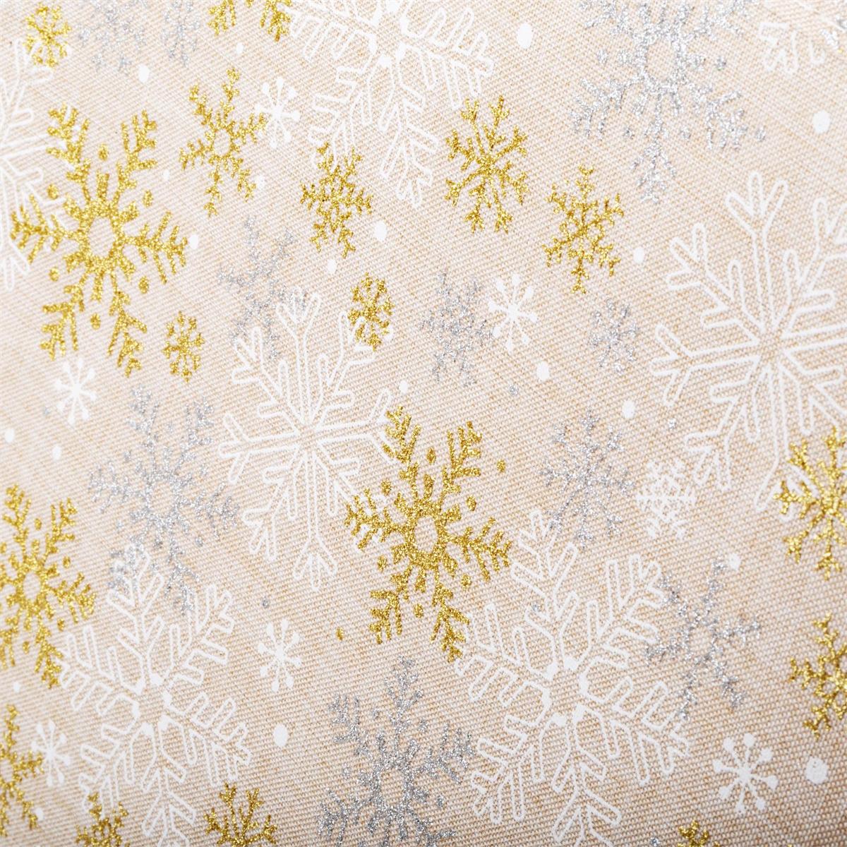 Deco N. Xmas Tree Collar, Snowflake, 12x13.5", header