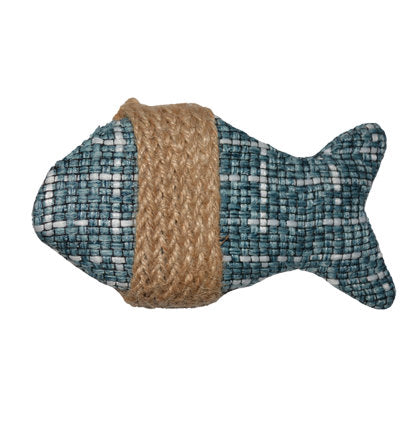 FISH PET TOY-TURQUOISE 13X7X2.5cm