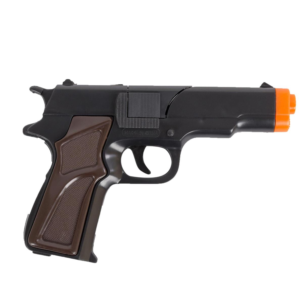 Super 8-shot Cap Gun, Black,  b/c