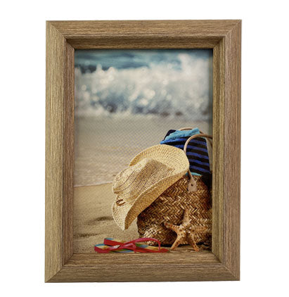 MDF RUSTIC LRGE BORDER FRAME 4"X6"