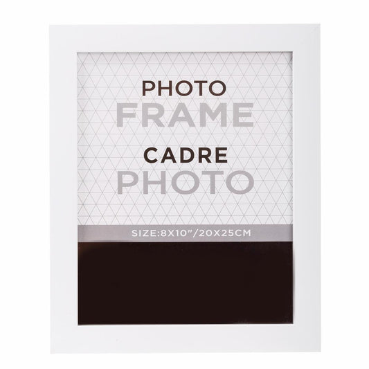 Gallery Frame 8x10", White, PS, shrink wrap + pdq