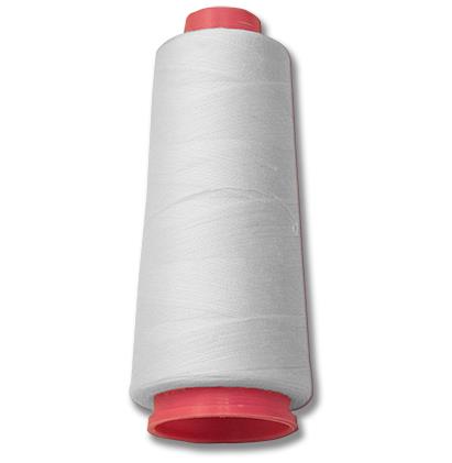 POLYESTER SERGER THREAD 1500M WHITE