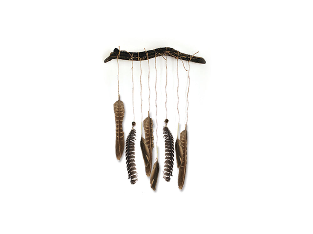 Feather Craft: 6"-8" Au Naturel 8g Assorted 3 styles of 16 Feathers