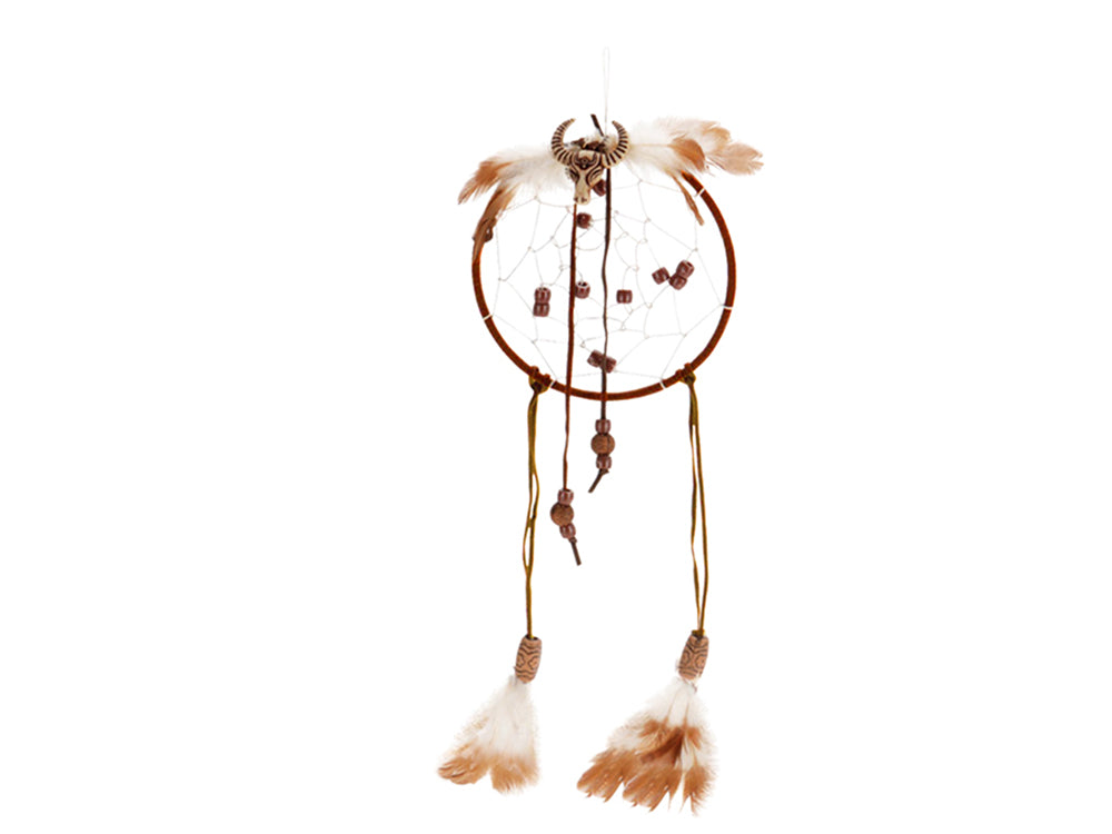 Craft Medley Kit: DIY 16.8"x4.8" Dream Catcher Kit C) Natural