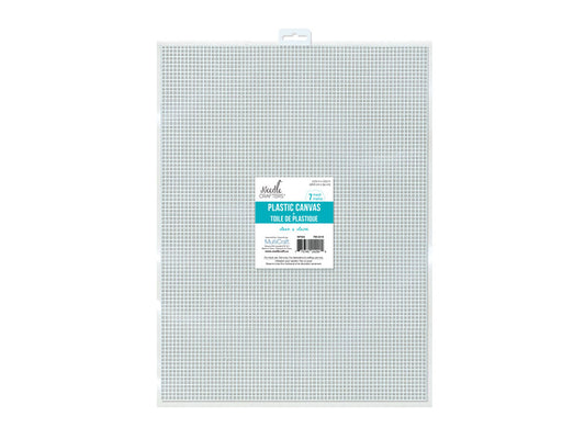Plastic Canvas: 7-Mesh 10.5"x13.5" Clear