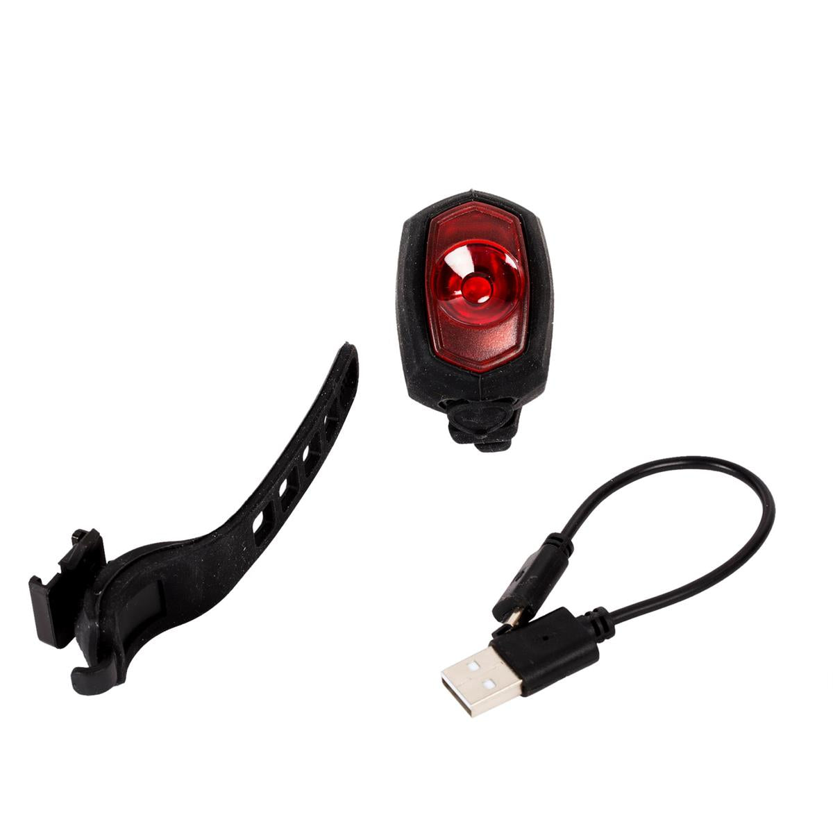 CyclePro Power Bright X USB Rechargeable Rear Light, 7LM