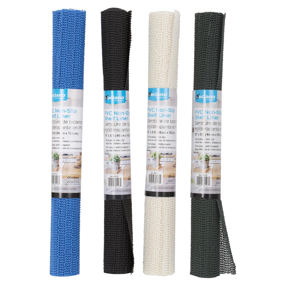 Luciano 18"x5-ft Non-slip Liner, 4 col., 36/dsp