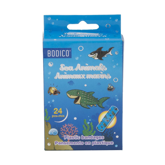 Bodico,24-PC Marine Animal Bandages, col box