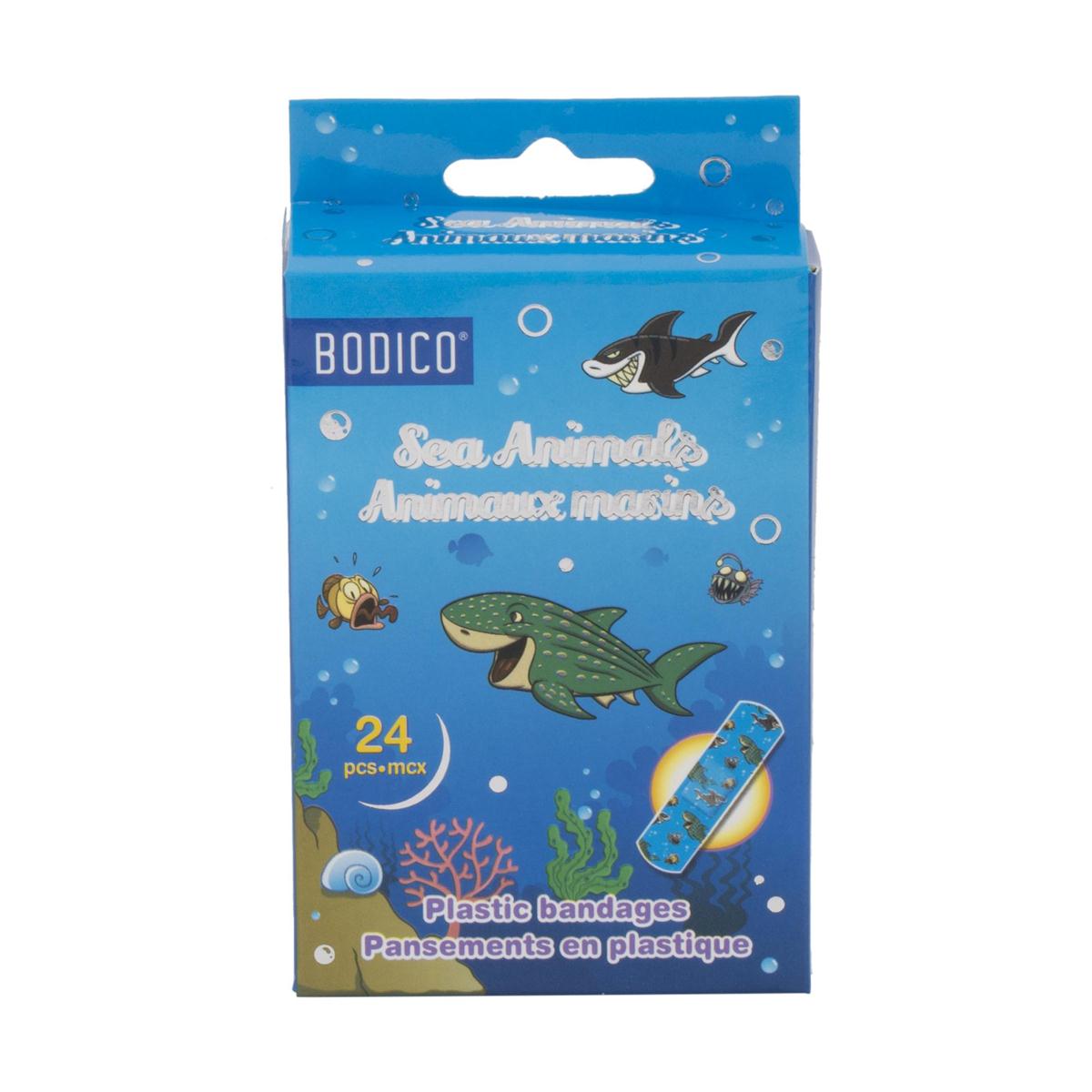 Bodico,24-PC Marine Animal Bandages, col box