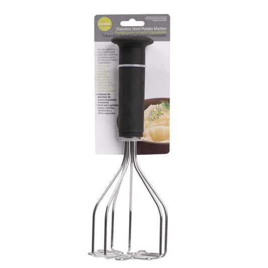 L.Gourmet S.S. Potato Masher, 26x9x9cm, tie on card