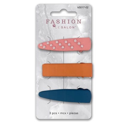 HAIR CLIPS - 3 PCS 8*14cm
