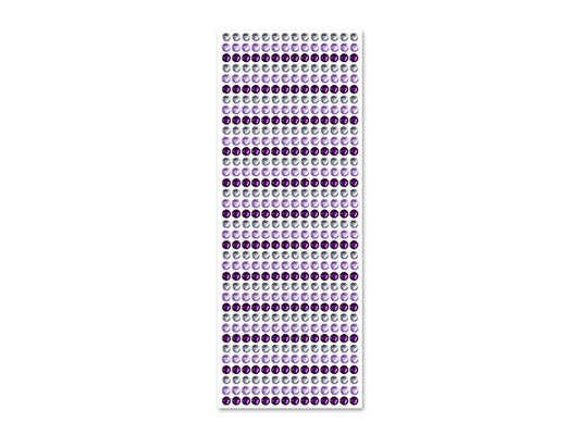 Paper Craft Sticker: 6mm Gem Lines 504pc Value-Pack D) Viola