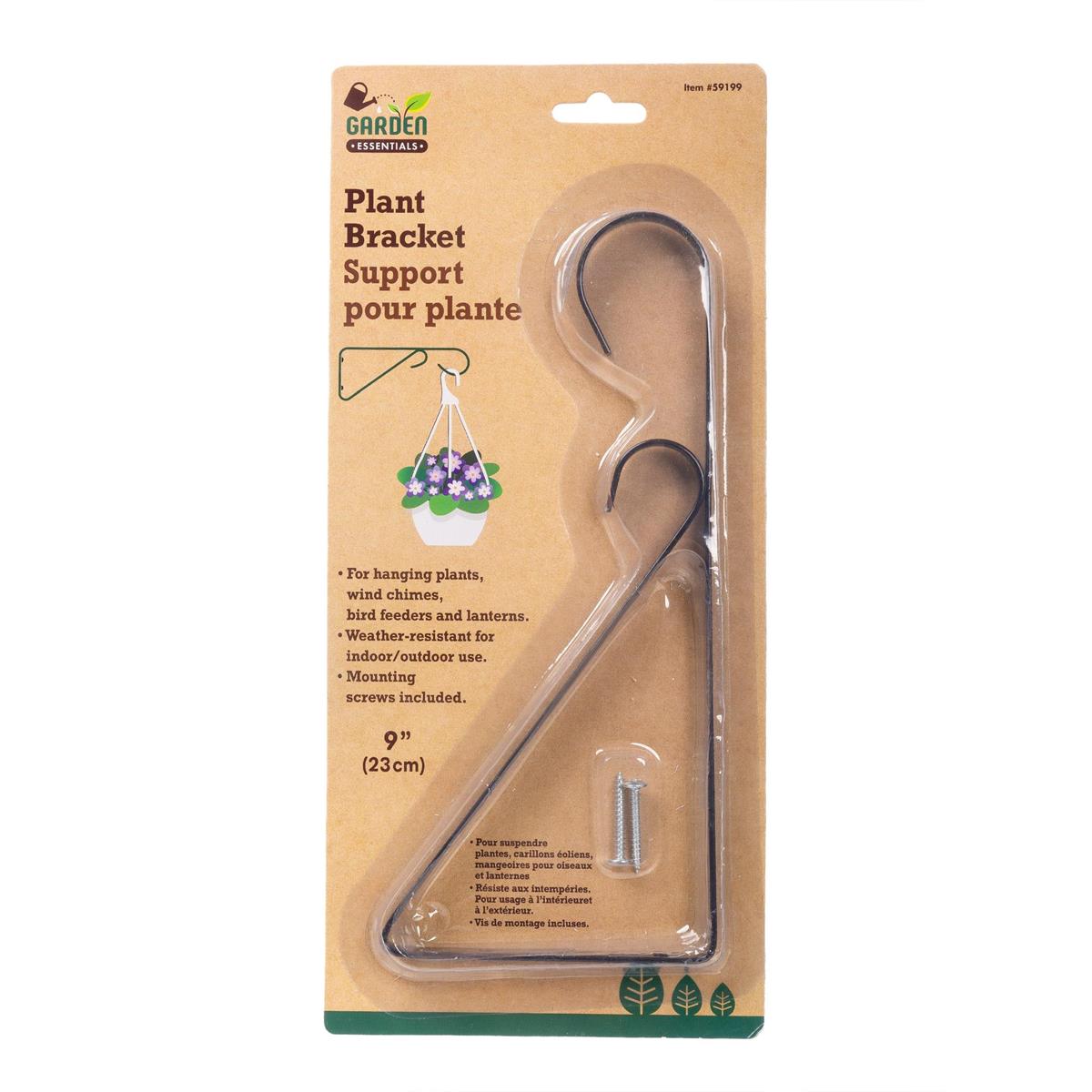 Garden E. Hanging Metal Plant Bracket, b/c