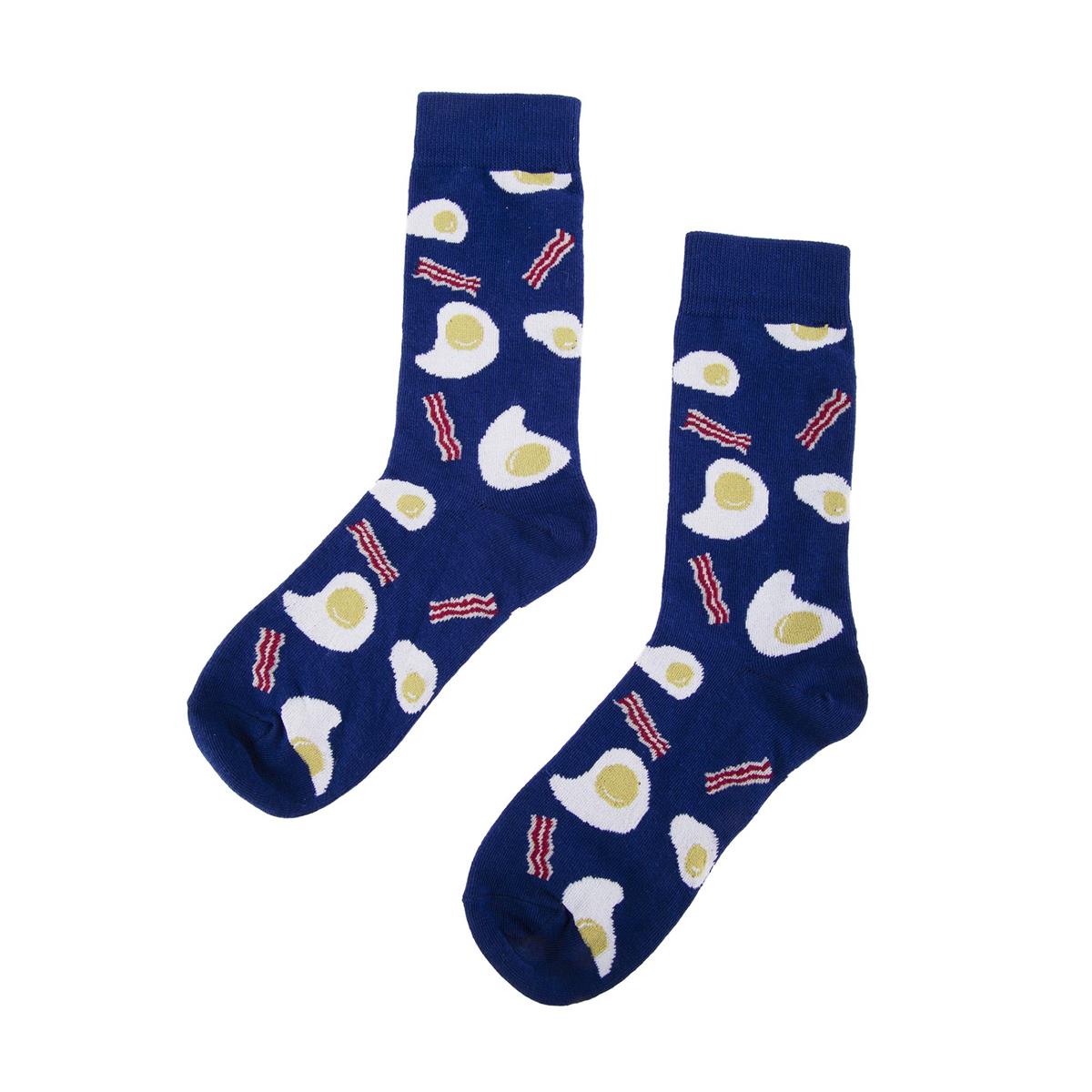 SOX, Men's Socks, Bacon 'n' Yokes ,cotton/polyester/spandex, hc