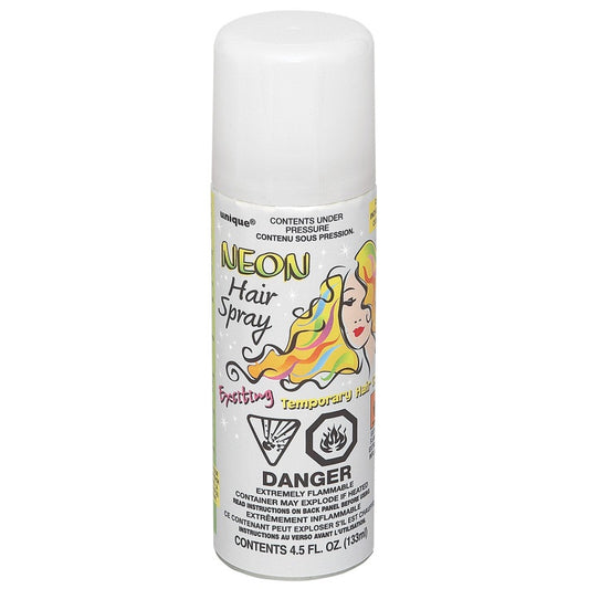 White Neon Hair Spray  4.5 fl oz