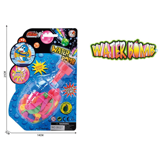 Sunny Dayz Set/80 Small Grenade Water Balloons, Blister Card 5.5x2.7x8.2 CHT
