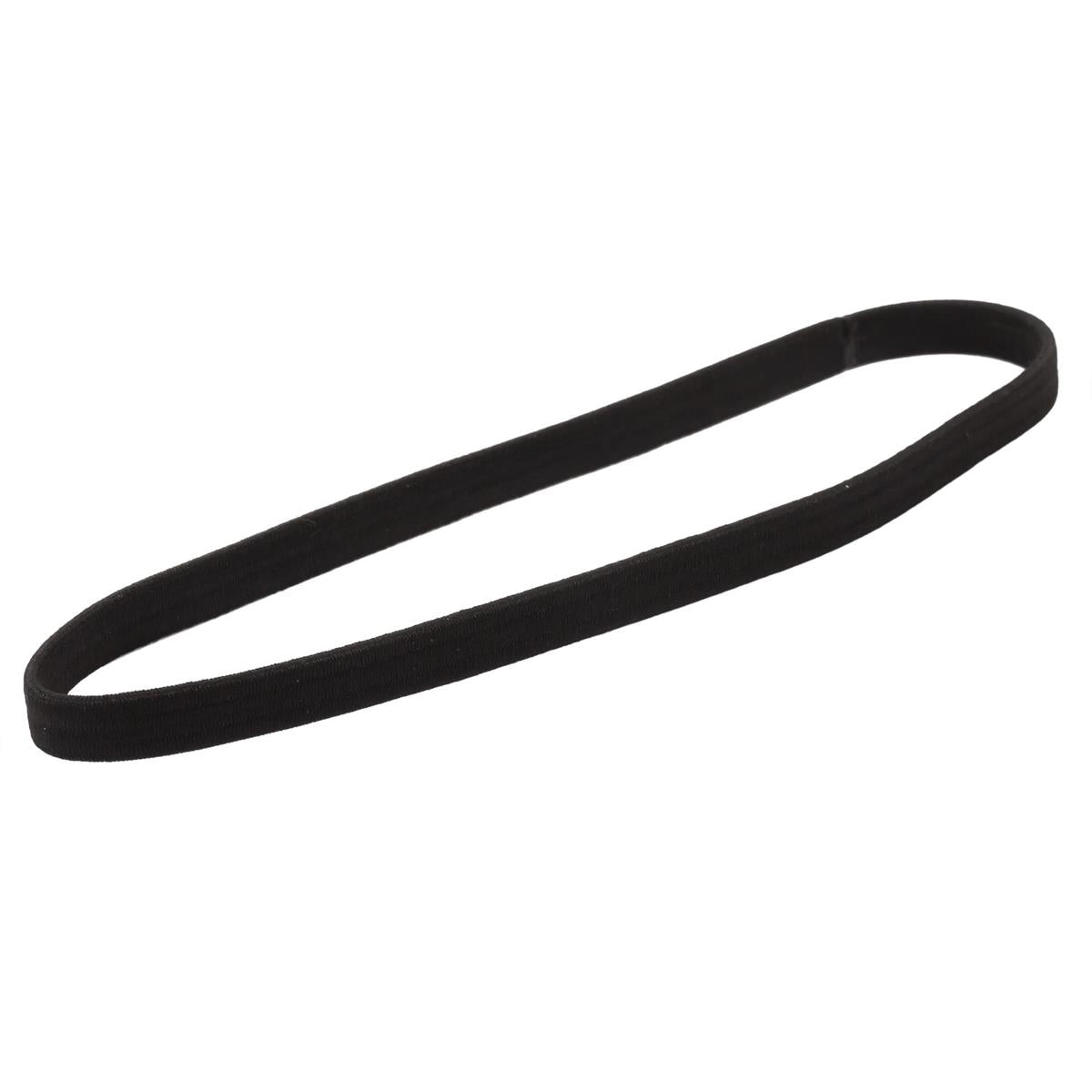 Stylin, 6p Black Headwraps ,clasp free,header card