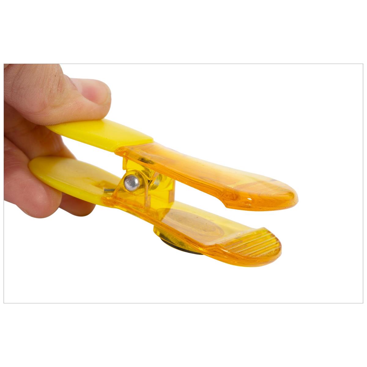 Luciano 3-Pc Multi-Purpose Magnetic  Clips, 2 col., 12/clip strip