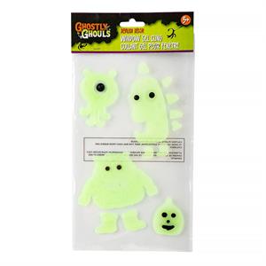 G.Ghouls Hween 5.9"x11.8" Window Gel Clings, 2asst, pbh