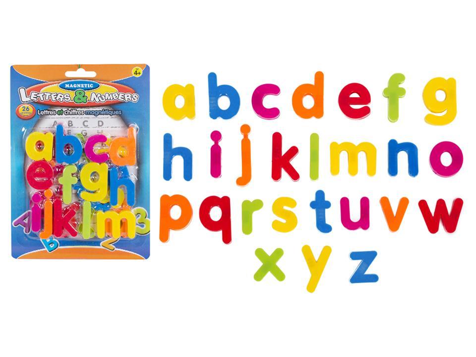 26-pc Magnetic Lower Case Letter,  b/c