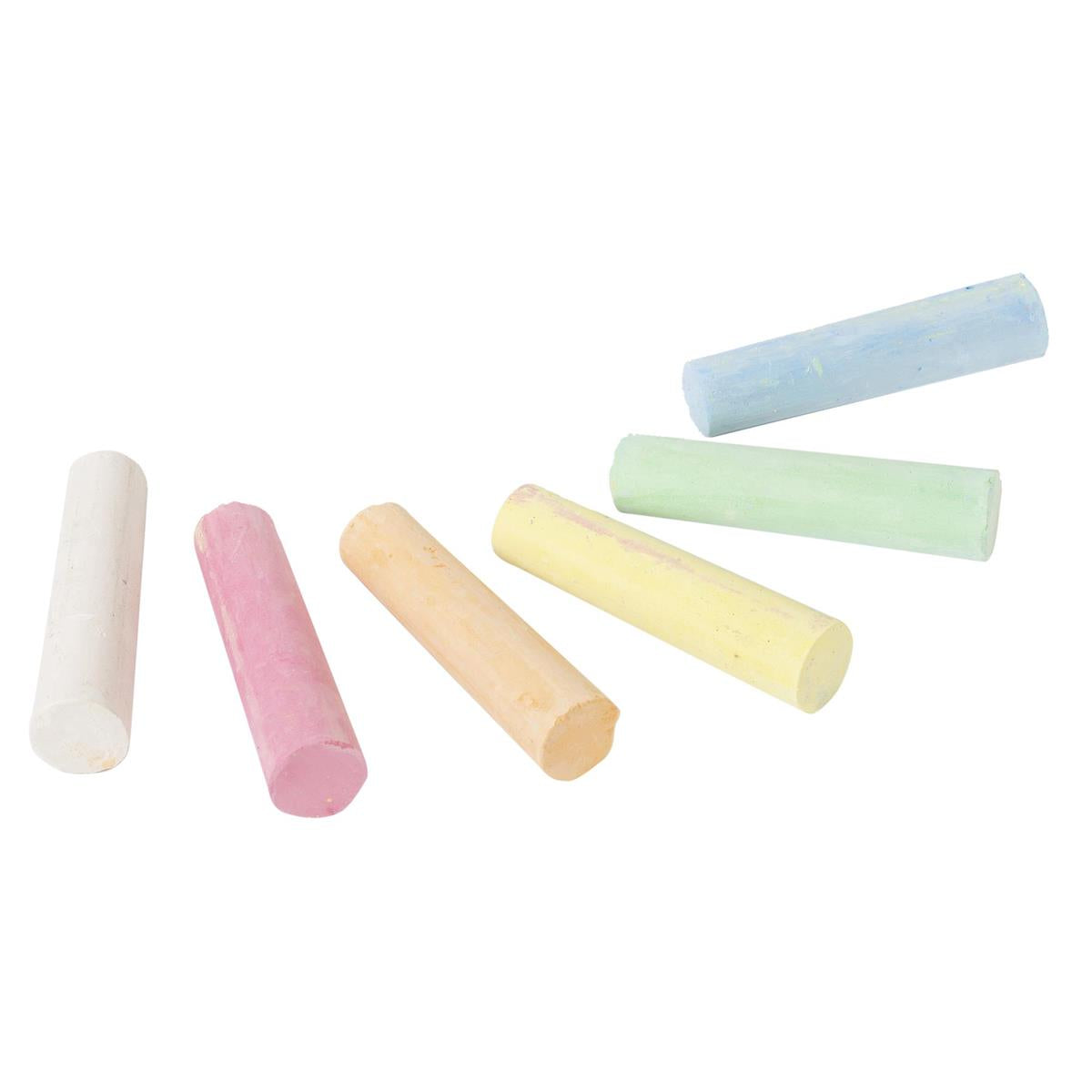 Sunny Dayz 12ct. Boxed Jumbo Sidewalk Chalk,5th Panel Window Box