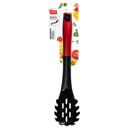 PASTA SERVER-RED/BLACK