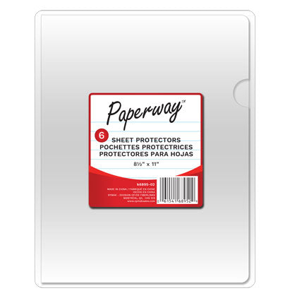 SHEET PROTECTORS - 6