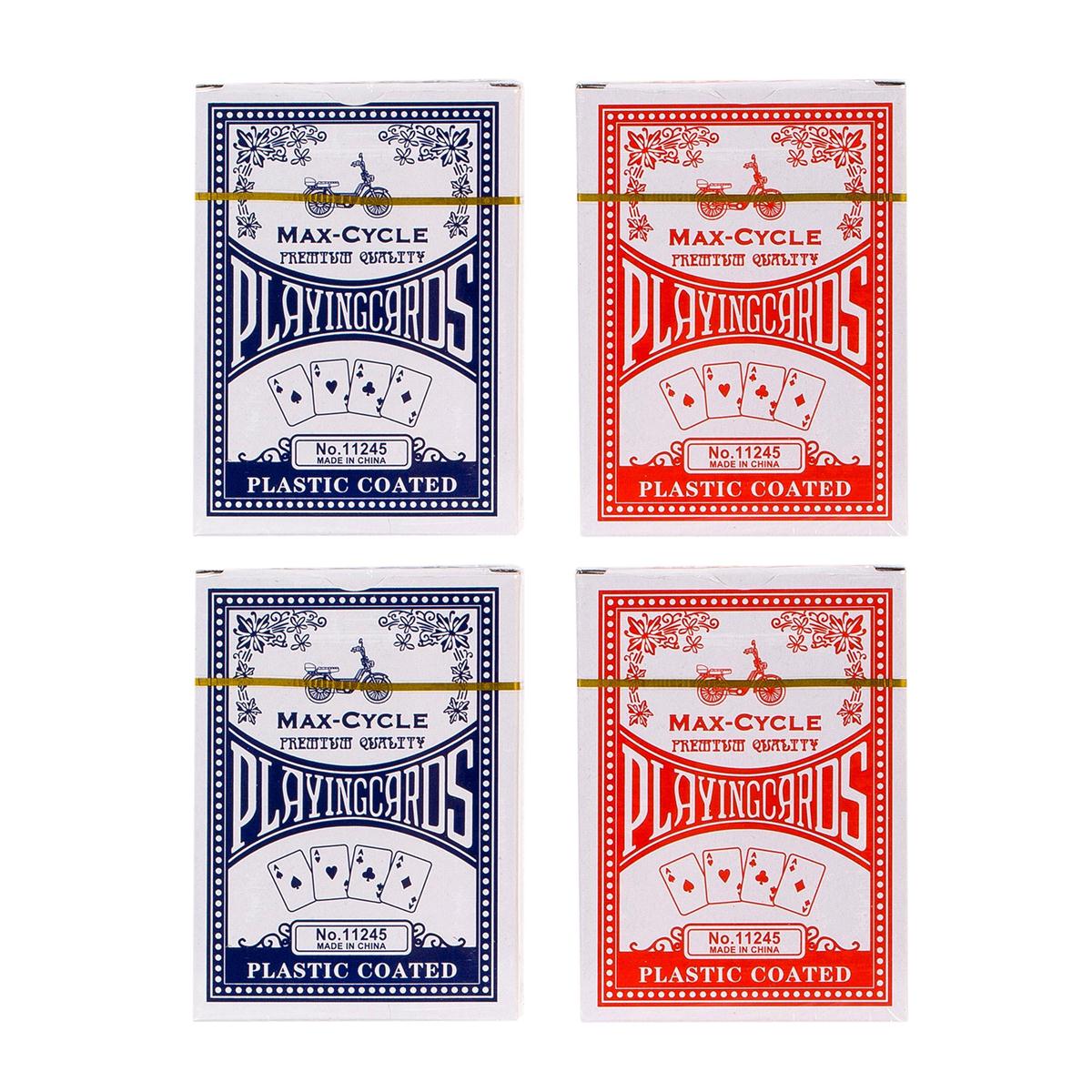 Max-Cycle Poker Playing Cards,