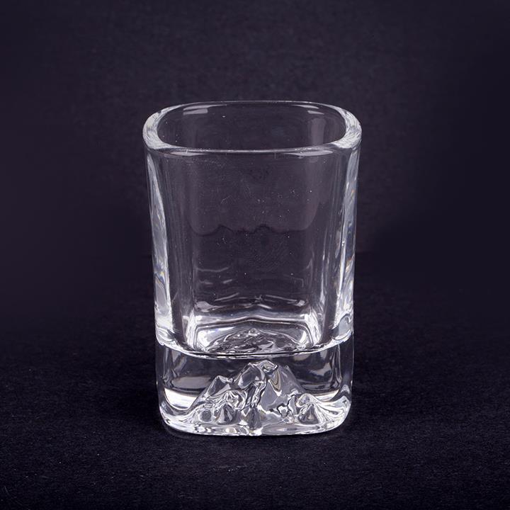 L.Gourmet 50ml Square Shot Glass, 6.2cm H