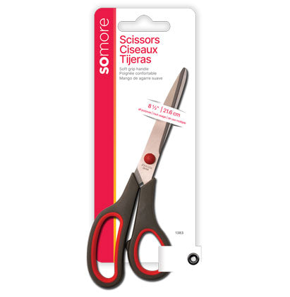 SCISSORS - 8 1/2" SOFT GRIP HANDLE