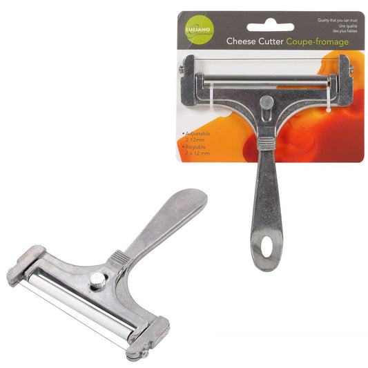 L.G Adjustable Wide Cheese Cutter, 2-12mm, Aluminium, t.o.c.