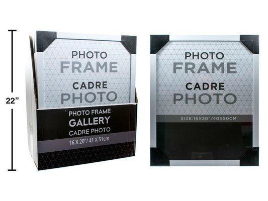 Gallery Frame 16x20", White, PS, shrink wrap + pdq  (LD xx)