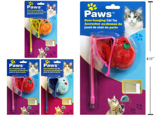 Interactive Door-Hanging Cat Toy - 1pc - Bouncing Fun
