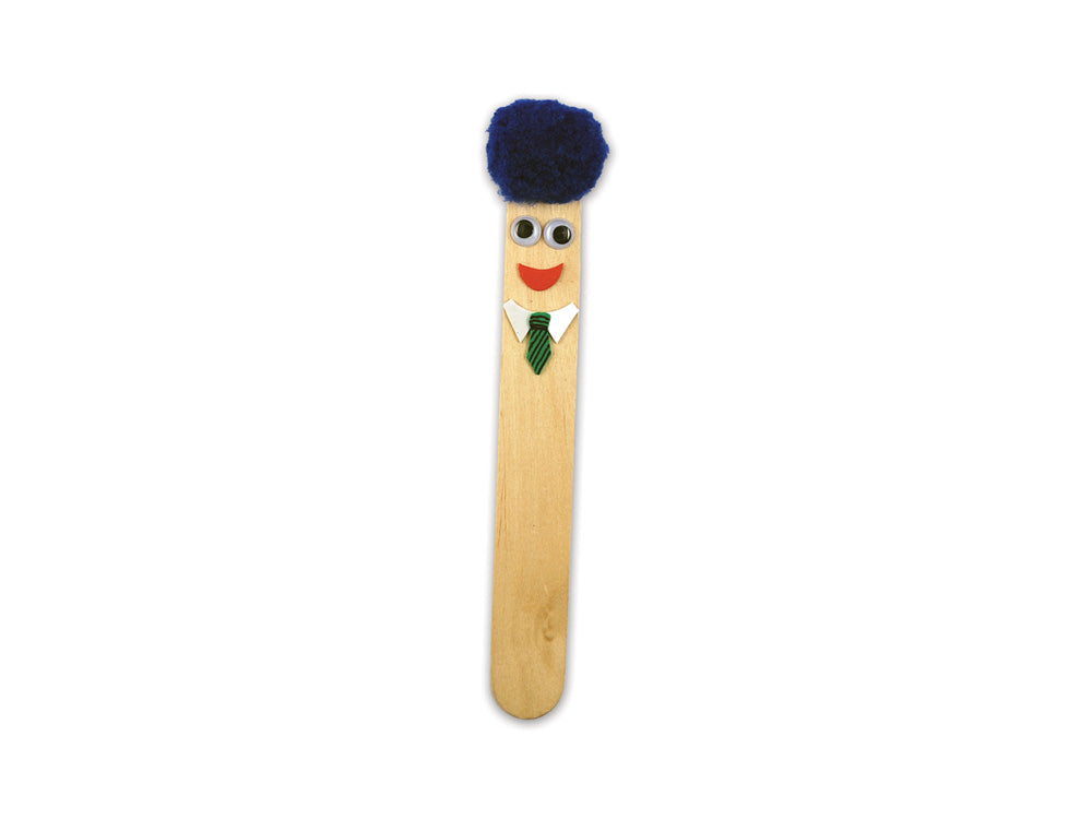 Craftwood: 4.5"x3/8" Regular Craft Sticks 100/pk