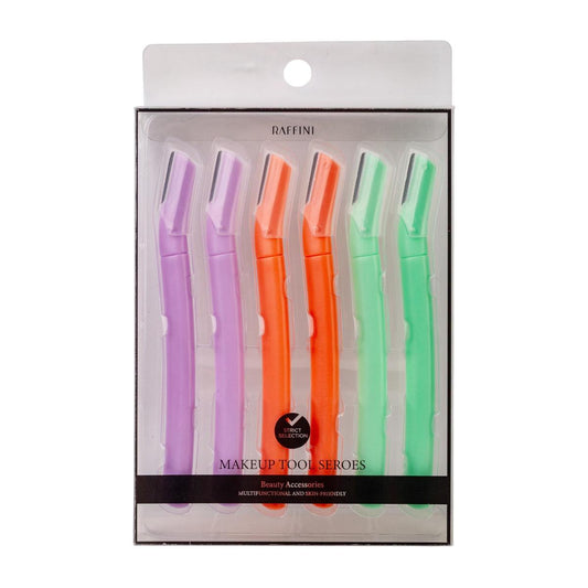 Bodico, 6-pc Eyebrow Razors, 13cm, PET box