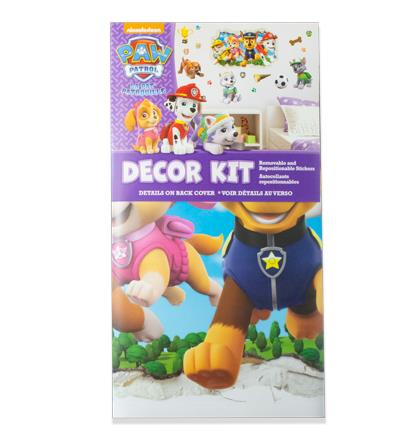 *DECOR KIT- WALL DECALS P PATROL;BATMAN;SHIMMER SH