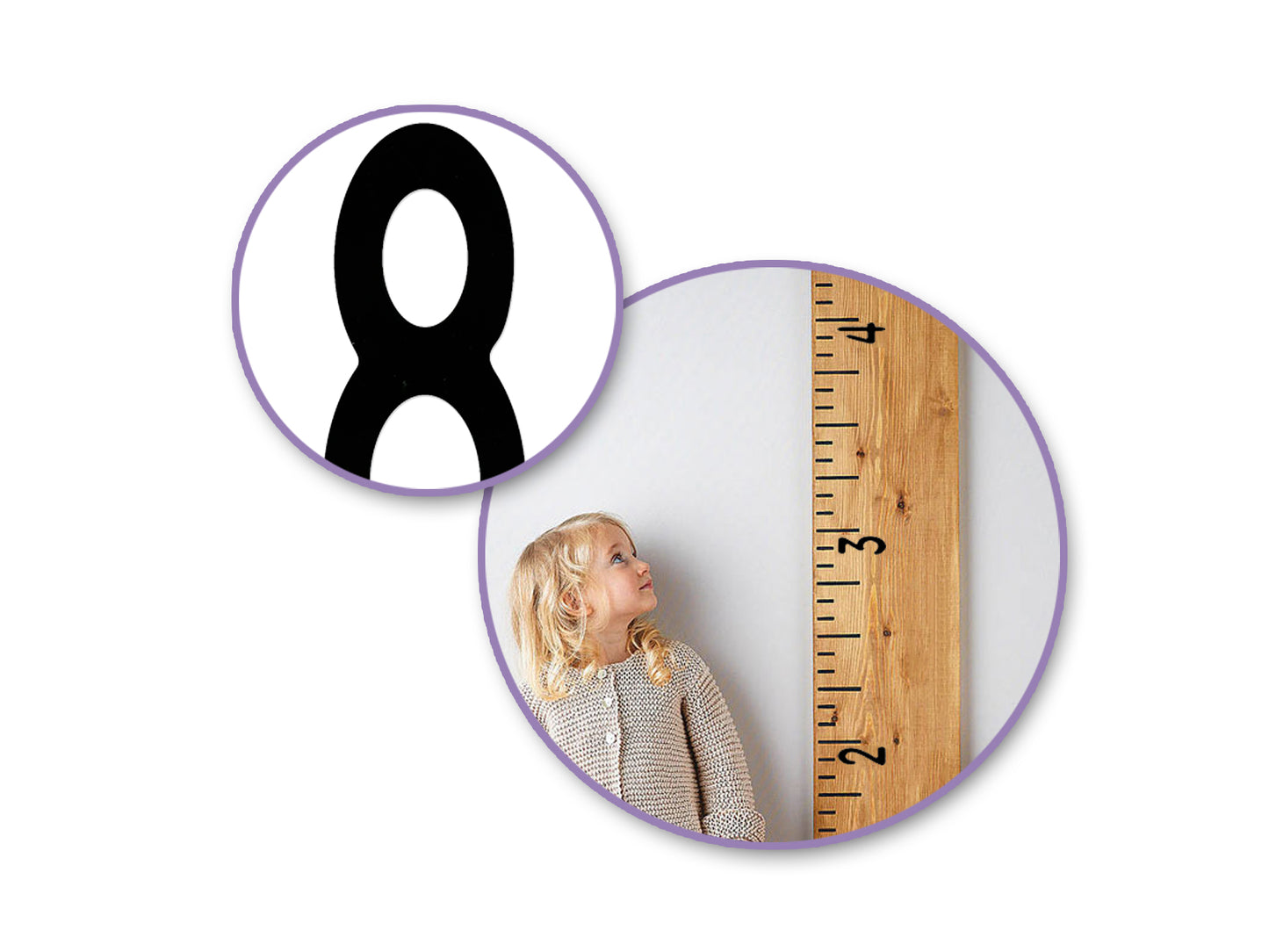 Paper Craft Sticker: 5"x12" Letters & Numbers Medley Clear X) Numbers Black 3.5"