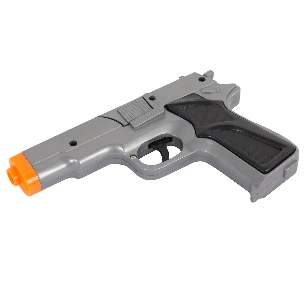 8-shot Super Cap Gun, Silver , b/c