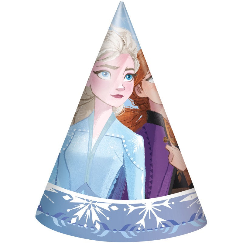 Disney Frozen 2 Party Hats  8ct