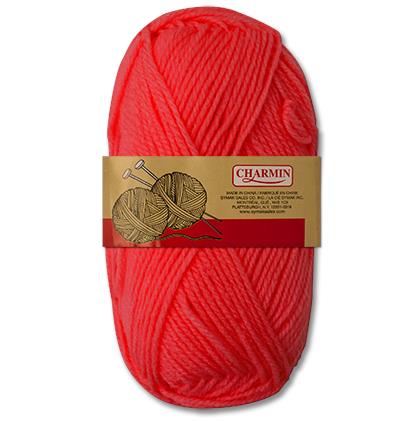 KNITTING YARN RED