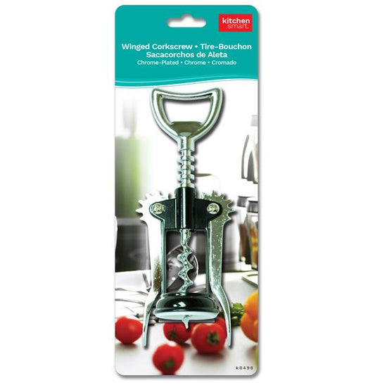 WINGED CORKSCREW - ENAMELLED