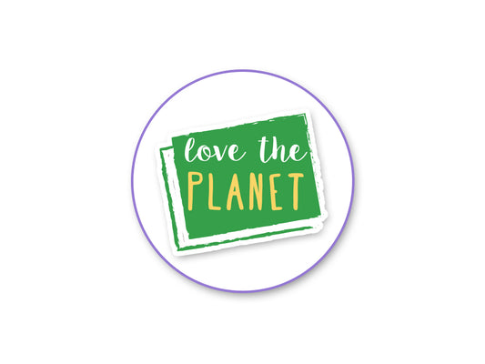 Paper Craft Sticker: 5"x12" Classic Themes 'Clear' Photo Safe 03) Go Green