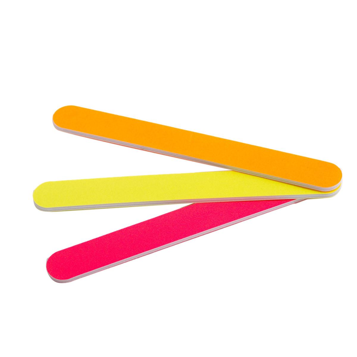 Bodico 3-pc Neon Nail File, opp bag + insert