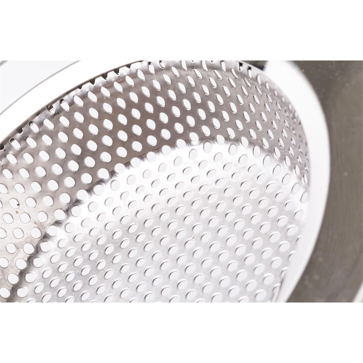 Luciano, Kitchen Sink Strainer, Stainless Steel, card