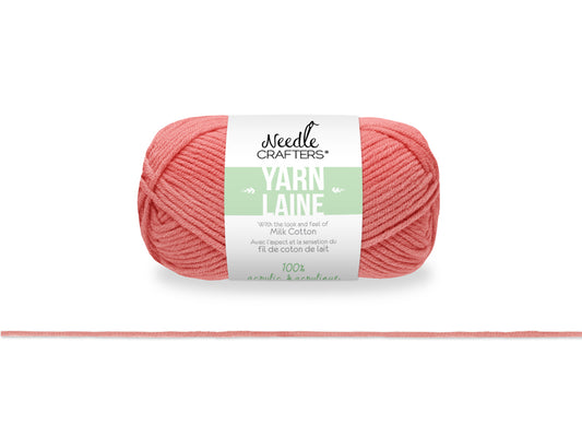 Needlecrafters: 50g Acrylic Milk Cotton Yarn M) Rose