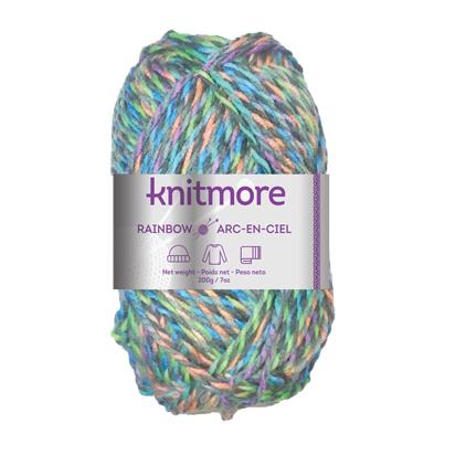 RAINBOW KNITTING YARN-SOFTY 200G/174yrds