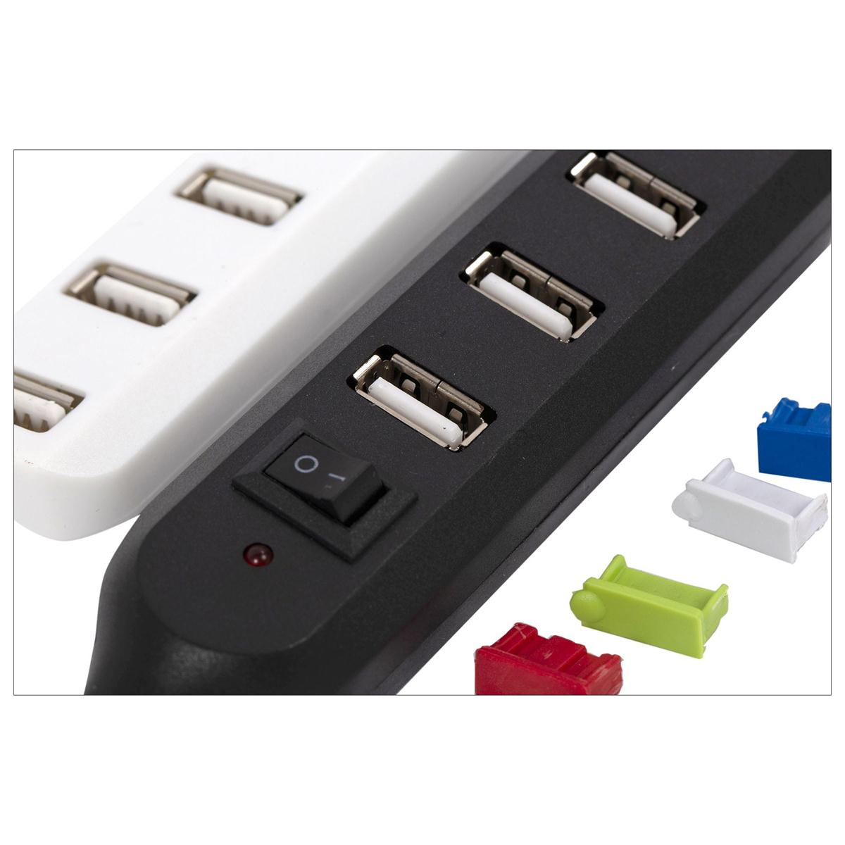 iFocus Elec., USB Power Bar Hub, 2 col, pvc box + 12/dsp