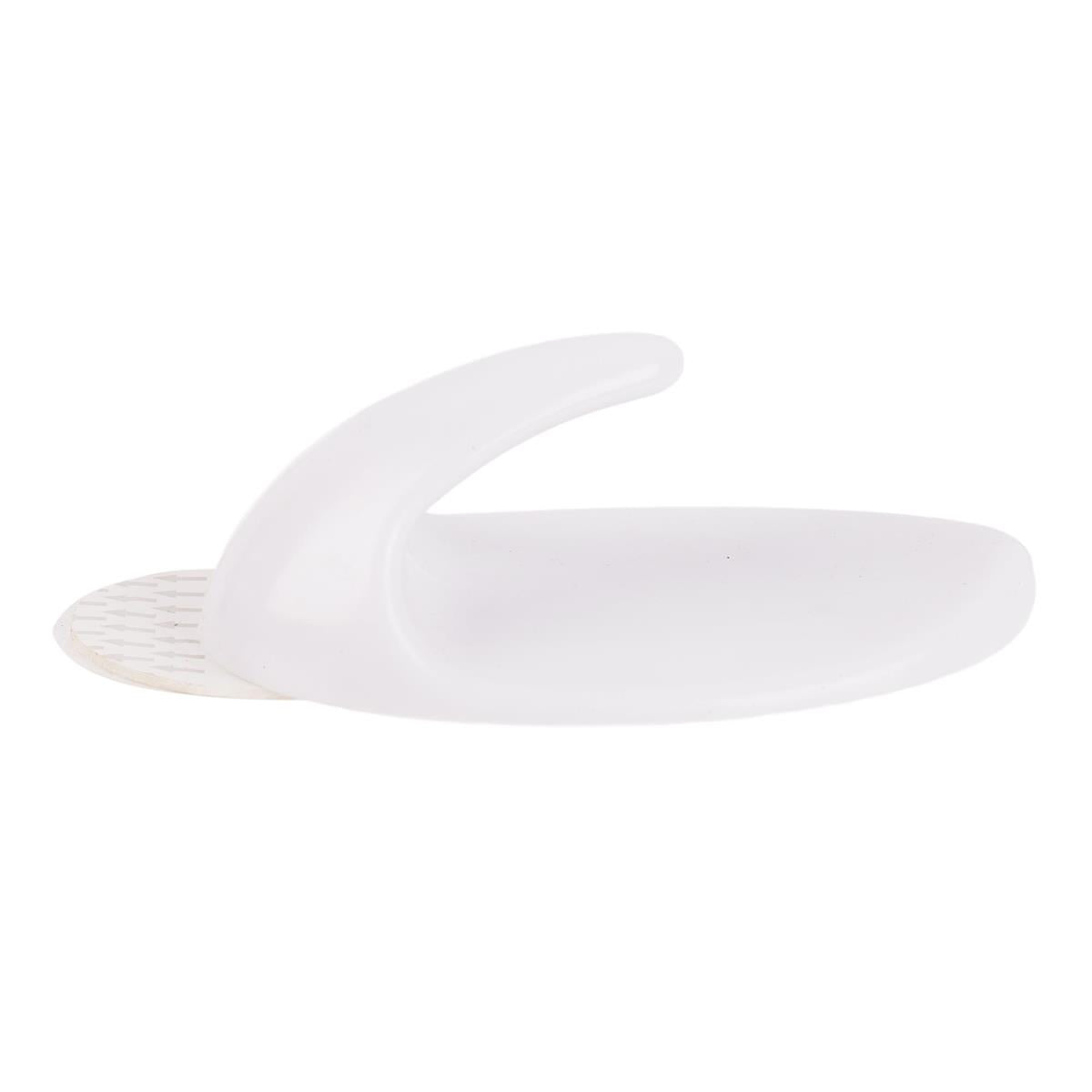 H.E. 2-PC Removable Hooks Self-adhesive. L:2.7"