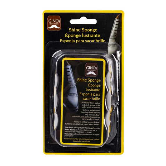Gino's 1-pc Shine Sponge, blister card